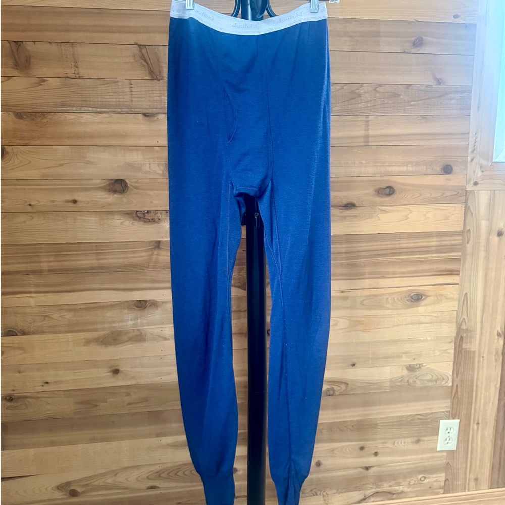 Duofold Men’s Wool Blend Thermal Pants M Tall Made in USA Base Layer